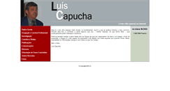 Desktop Screenshot of luiscapucha.info